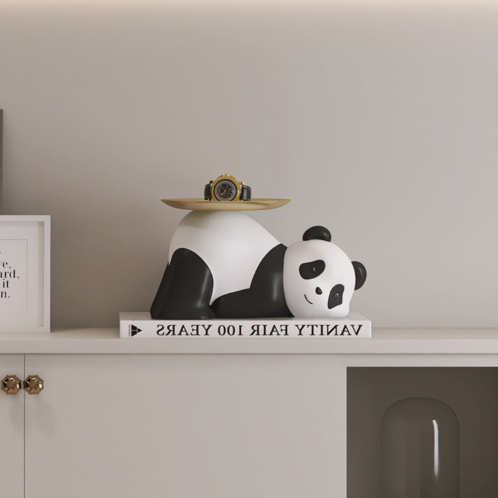 Resin Panda Storage Tray - Loko Box Store