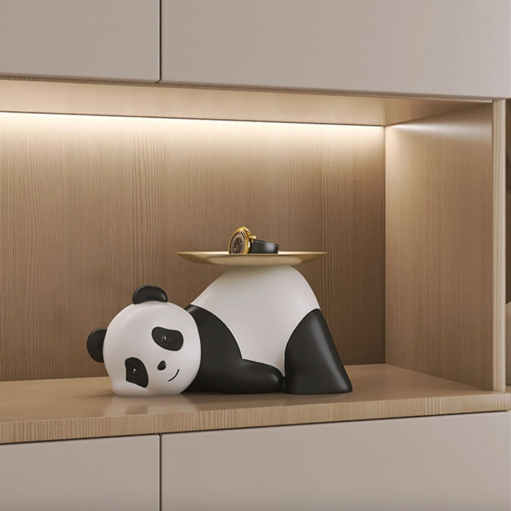 Resin Panda Storage Tray - Loko Box Store