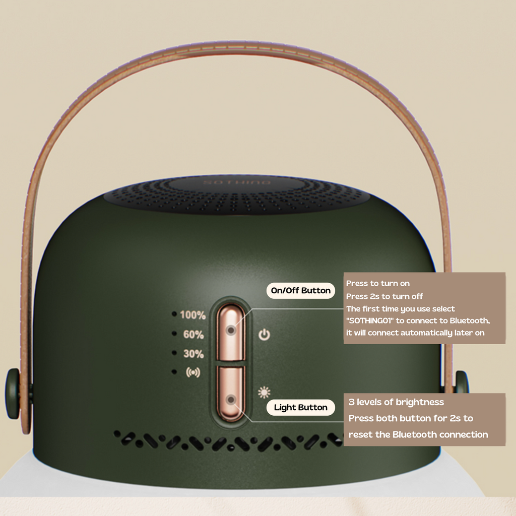 Roly-Poly Bluetooth Lantern Speaker - Loko Box Store